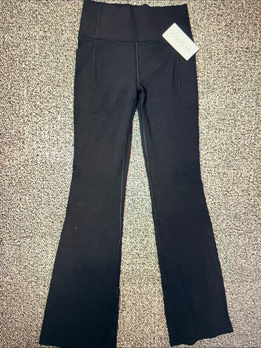 Athleta Black Boot-Cut Flare Leggings